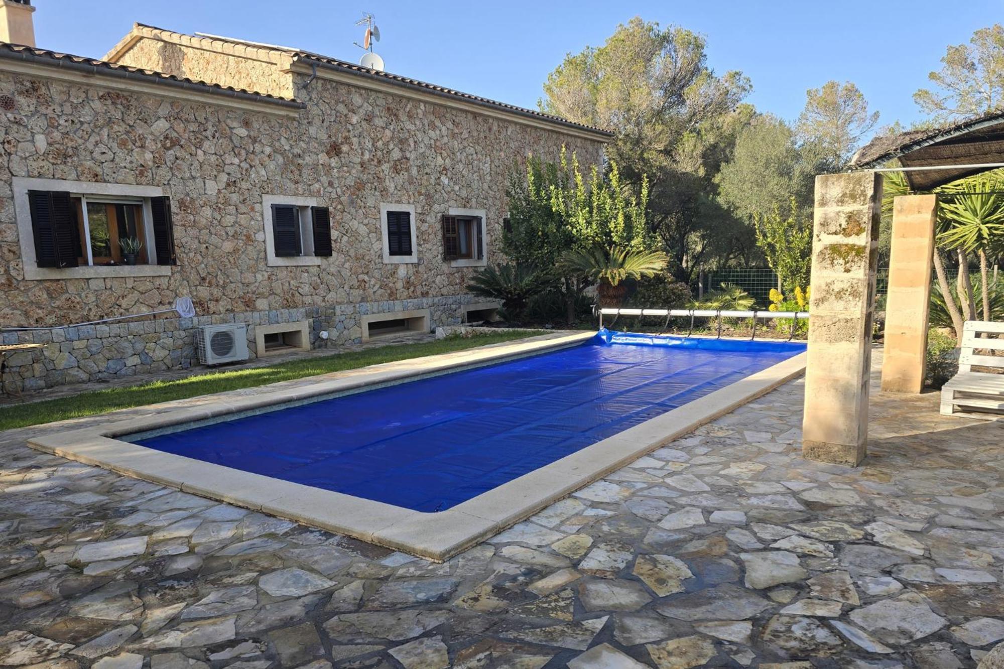 Finca Isabel Y Guillermo Con Posibilidad De Piscina Climatizada Sineu  Luaran gambar