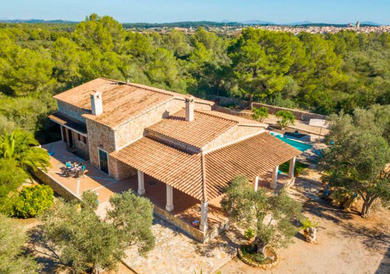 Finca Isabel Y Guillermo Con Posibilidad De Piscina Climatizada Sineu  Luaran gambar